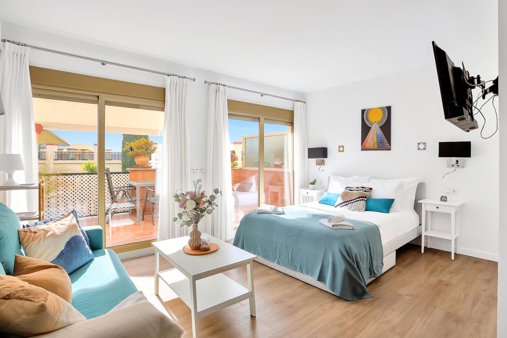 Modern Beach Apartment Romana Playa 723 In Marbella, Elviria Dış mekan fotoğraf
